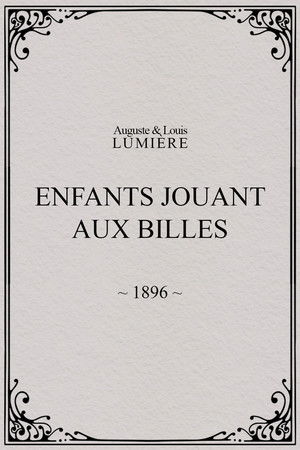 Children Playing Marbles