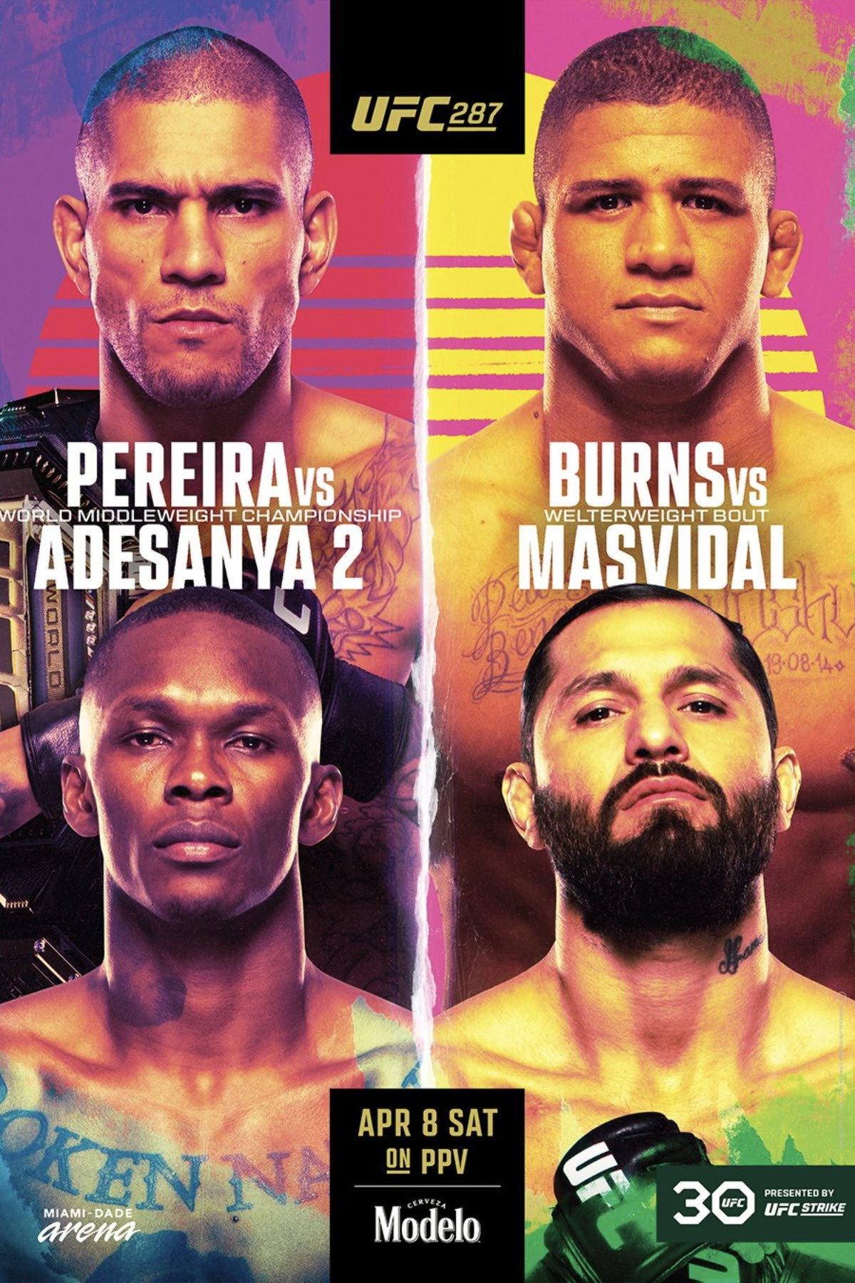 UFC 287: Pereira vs. Adesanya 2