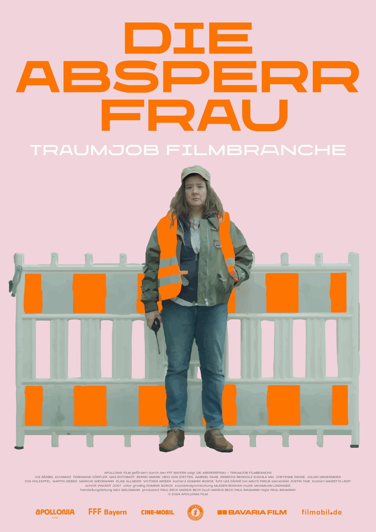 Die Absperrfrau