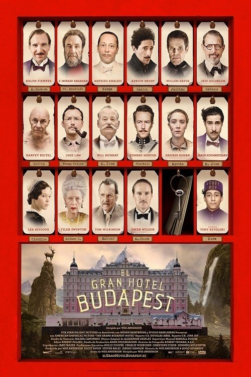VER El gran hotel Budapest Online Gratis HD
