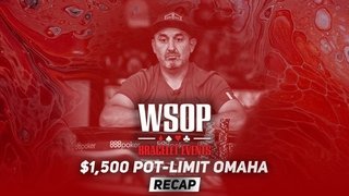 Event #39 $1.5K Pot-Limit Omaha Recap