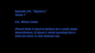 Deleted Scenes: S06E15 – Tapestry