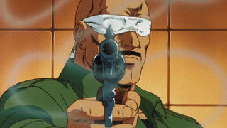 Looking for gunpowder smoke. . . City Hunter dies at dawn!