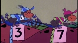 Two Men on a Dinosaur