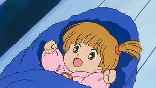 The baby fell from the sky!