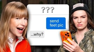 Texting Embarrassing Things To Our Parents