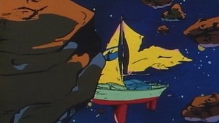 Gya! The yacht is burning