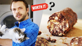 I Tried Re-Creating This Chocolate Salami From Worth It