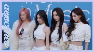 aespa Billboard Women In Music 2025 Behind