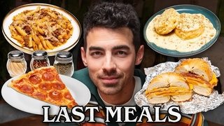 Joe Jonas Eats His Last Meal