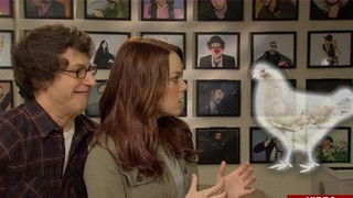 Emma Stone with Kings of Leon