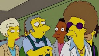 Homer and Lisa Exchange Cross Words