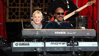 Stevie Wonder, Kristin Chenoweth, Kym Douglas, Melanie Moore
