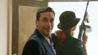 Jon Hamm with Rihanna