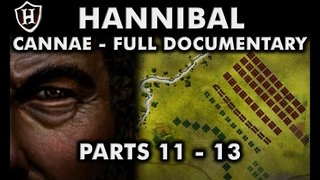 Battle of Cannae, 216 BC ⚔️ FULL DOCUMENTARY ⚔️ (Hannibal PARTS 11 - 13) - Second Punic War