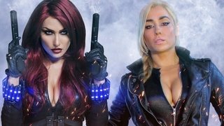 Black Widow vs. Black Canary