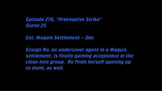 Deleted Scenes: S07E24 – Preemptive Strike