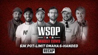 Event #39 $3k Pot-Limit Omaha 6-Handed Recap