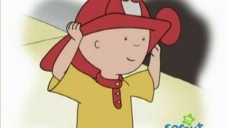 Caillou the firefighter