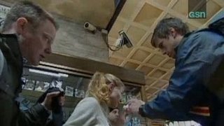 I Wasn't Even Going to Touch You Until You Slammed My Head Backwards!