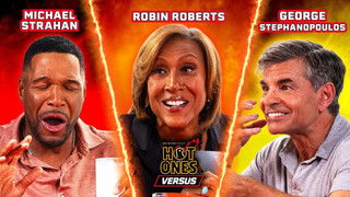 Good Morning America’s Michael Strahan vs. Robin Roberts vs. George Stephanopoulos