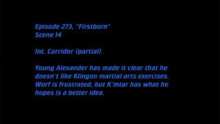 Deleted Scenes: S07E21 – Firstborn