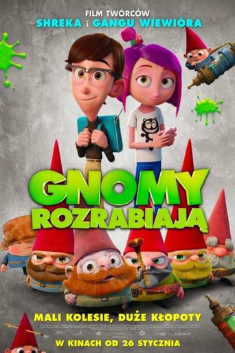 Okładka filmu Gnomy rozrabiają