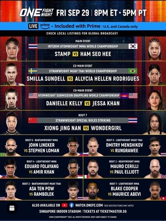 ONE Fight Night 14: Stamp vs. Ham