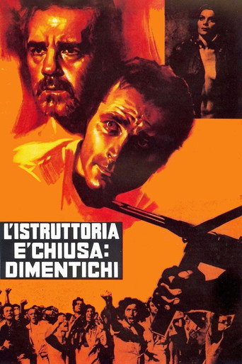Okładka filmu L'istruttoria è chiusa: dimentichi