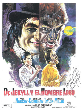 Okładka filmu Doctor Jekyll y el Hombre Lobo