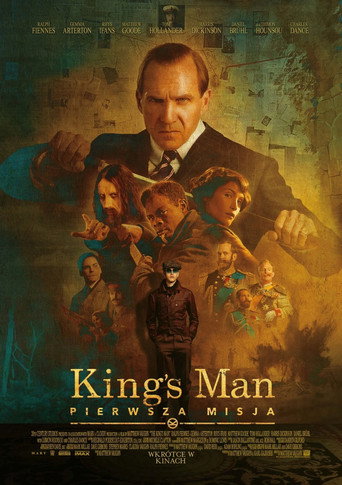 Okładka filmu King’s Man. Pierwsza misja