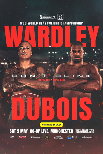 Okładka filmu Fabio Wardley vs. Daniel Dubois
