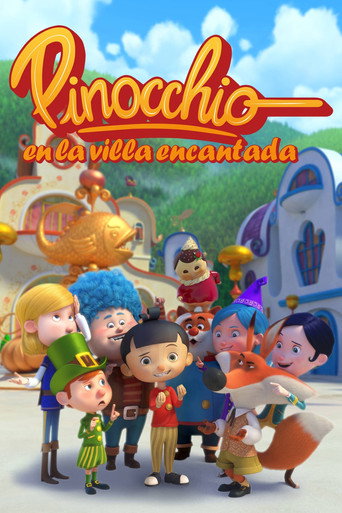 Okładka serialu Il villaggio incantato di Pinocchio
