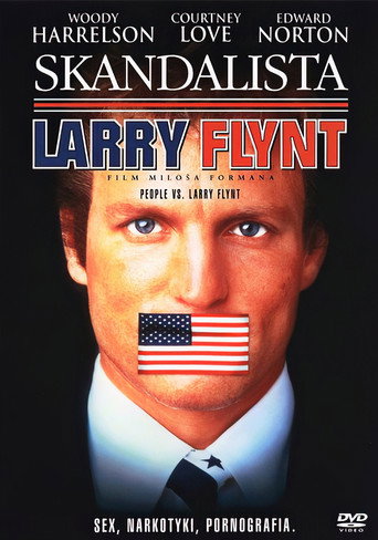 Okładka filmu Skandalista Larry Flynt