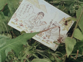 Father's Comic Postcard