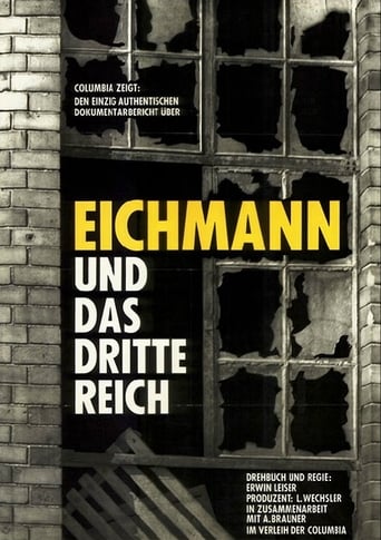 Poster de Eichmann und das Dritte Reich