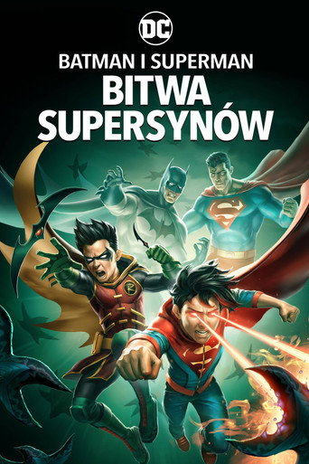 Okładka filmu Batman i Superman: Bitwa Supersynów