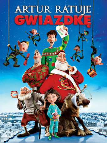 Okładka filmu Artur ratuje Gwiazdkę