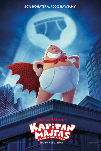 Okładka filmu Kapitan Majtas: Pierwszy wielki film