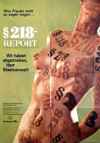 Okładka filmu Paragraph 218 - Wir haben abgetrieben, Herr Staatsanwalt
