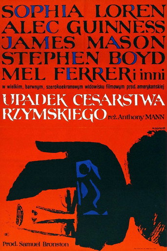 Okładka filmu Upadek Cesarstwa Rzymskiego