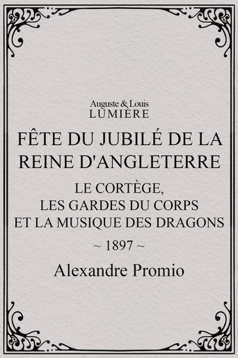 Fête du jubilé de la reine d'Angleterre : le cortège, les gardes du corps et la musique des dragons