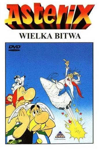 Okładka filmu Wielka bitwa Asteriksa