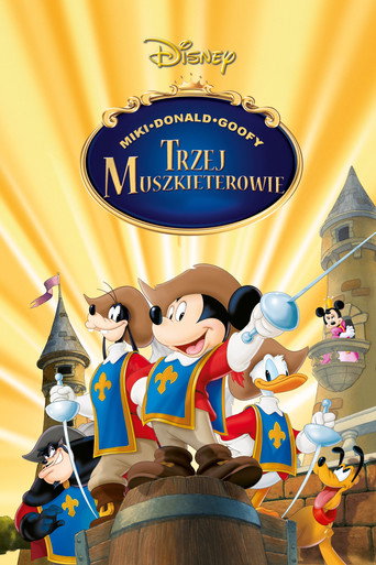 Okładka filmu Mickey, Donald, Goofy: Trzej muszkieterowie