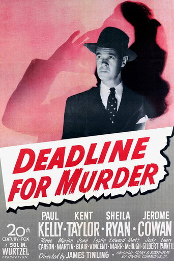 Deadline for Murder 在线观看和下载完整电影
