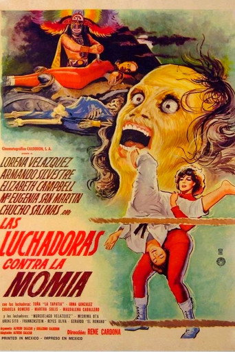 Okładka filmu Las luchadoras contra la momia