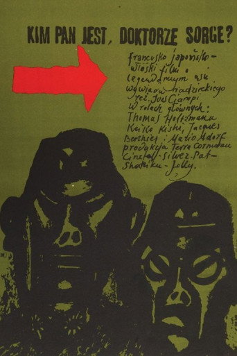 Okładka filmu Qui êtes-vous, Monsieur Sorge?