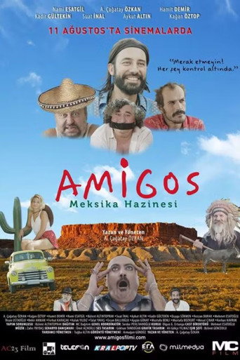 Okładka filmu Amigos Meksika Hazinesi