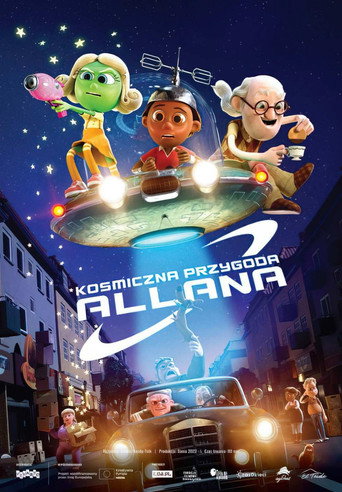 Okładka filmu Kosmiczna przygoda Allana