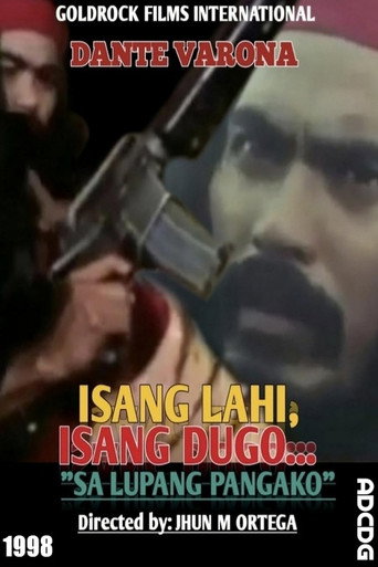 Okładka filmu Isang lahi, isang dugo... Sa lupang pangako